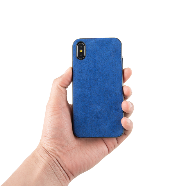 Custom Alcantara iPhone X Case - INTERIOREX