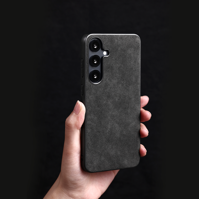 Custom Alcantara Galaxy S25 Plus Case