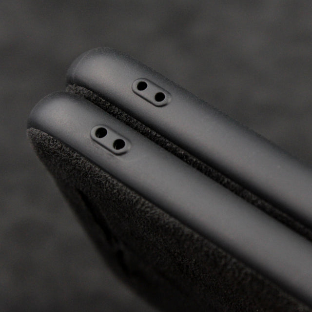 Black Leather Saffiano iPhone 13 Case 13 Pro 13 Pro Max 