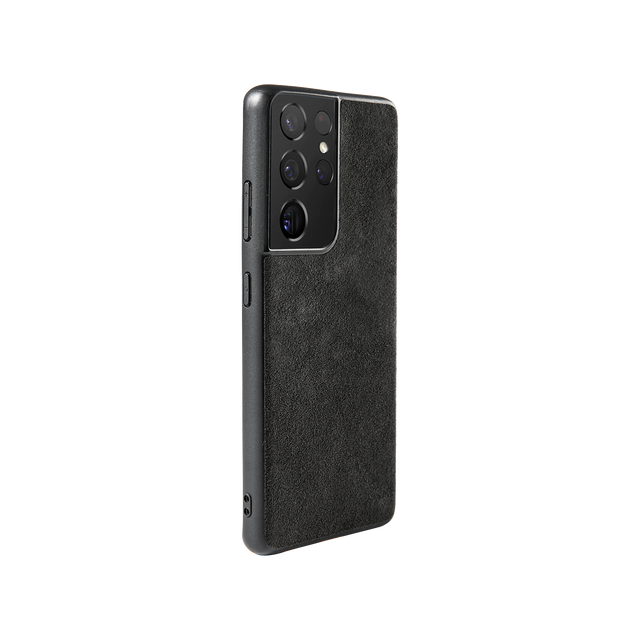 Custom Alcantara Samsung Galaxy S21 Ultra Case - INTERIOREX
