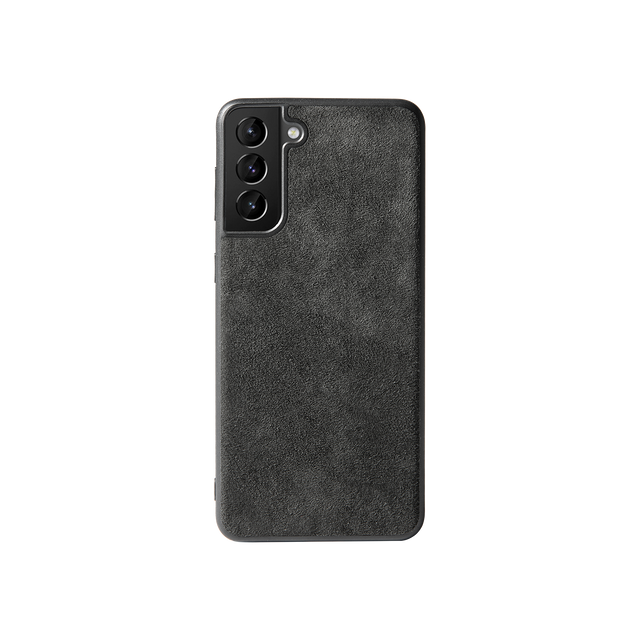 Custom Alcantara Samsung Galaxy S21 Plus Case - INTERIOREX